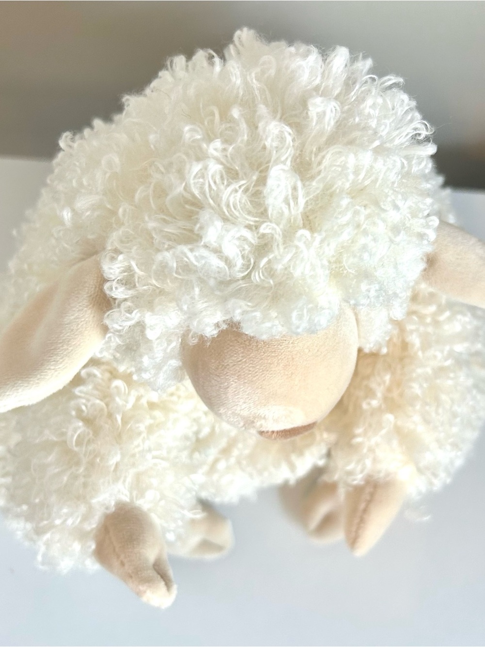 Jellycat Bobbleton Sheep (Retired)Curly Plush Sitting Nursery Decor
10" - Picture 10 of 13